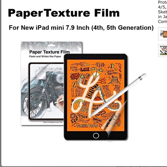 Paper feel Screen protector - Picture 8 of 16